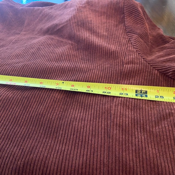 NWT, Abbot Elementary Men’s rust corduroy blazer/jacket.  lined, front pockets - Picture 8 of 12